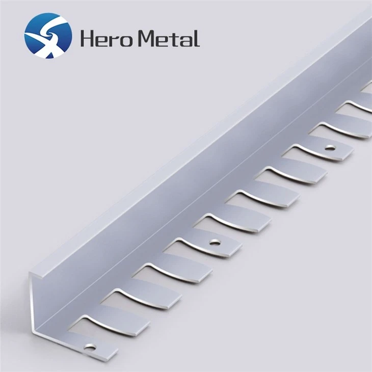Aluminum Shower Tile Edge
