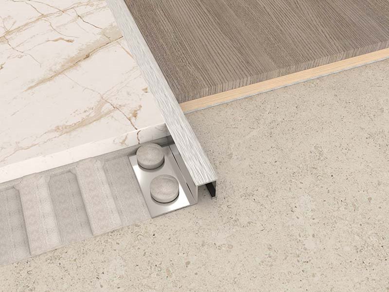 Square Shaped Aluminum Tile Trim