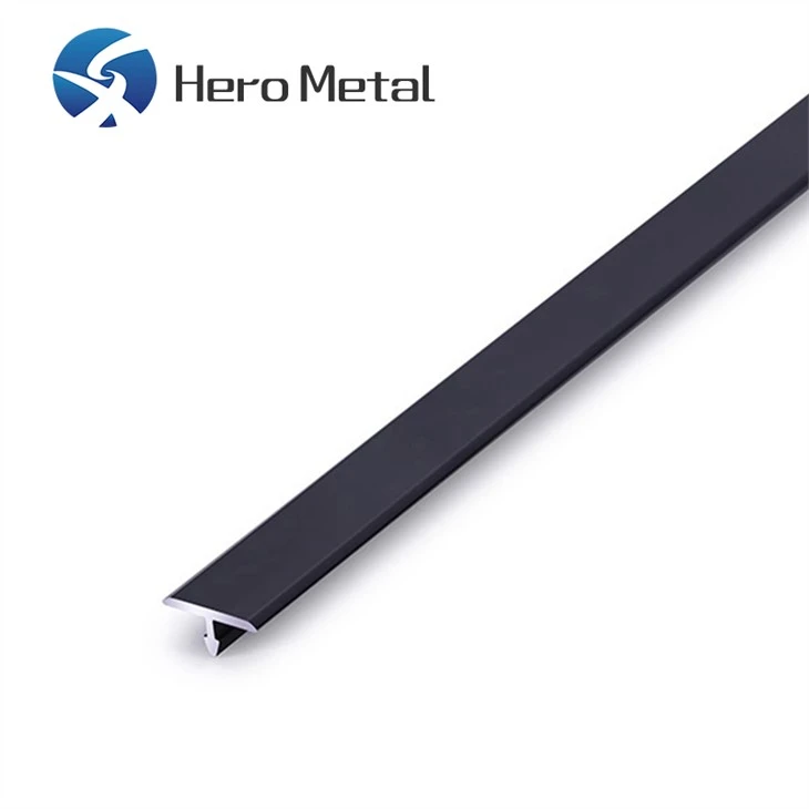 aluminum extrus profil t shaped trim07.2.7（）
