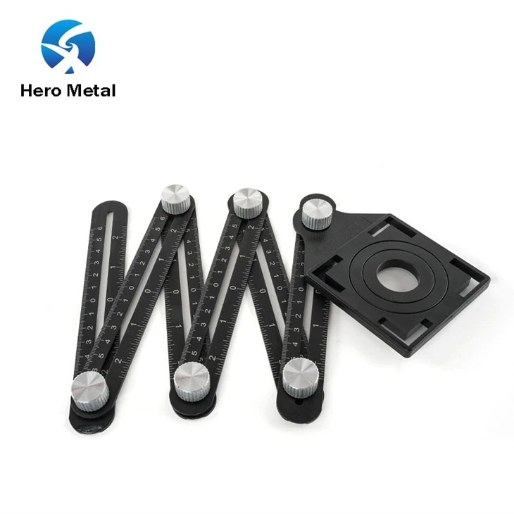 Fold angle measuring tool ruler tile