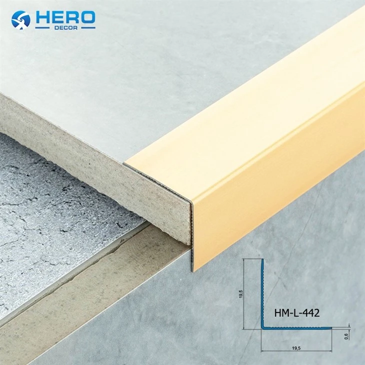 Golden Beading For Tiles factory