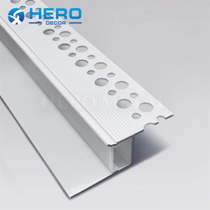 Cross-section of Aluminium Plaster Ceiling Profile