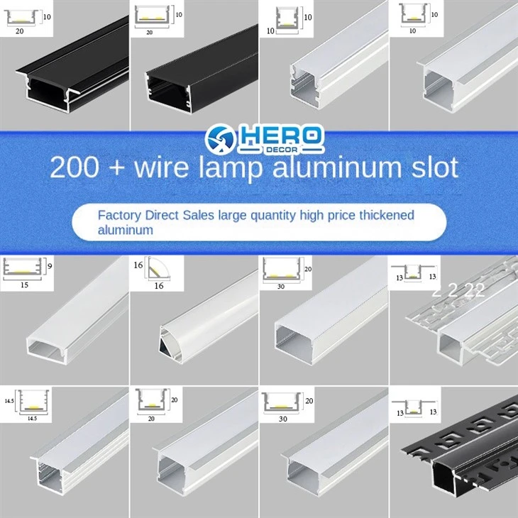 ceiling corner led channel for led strip lights