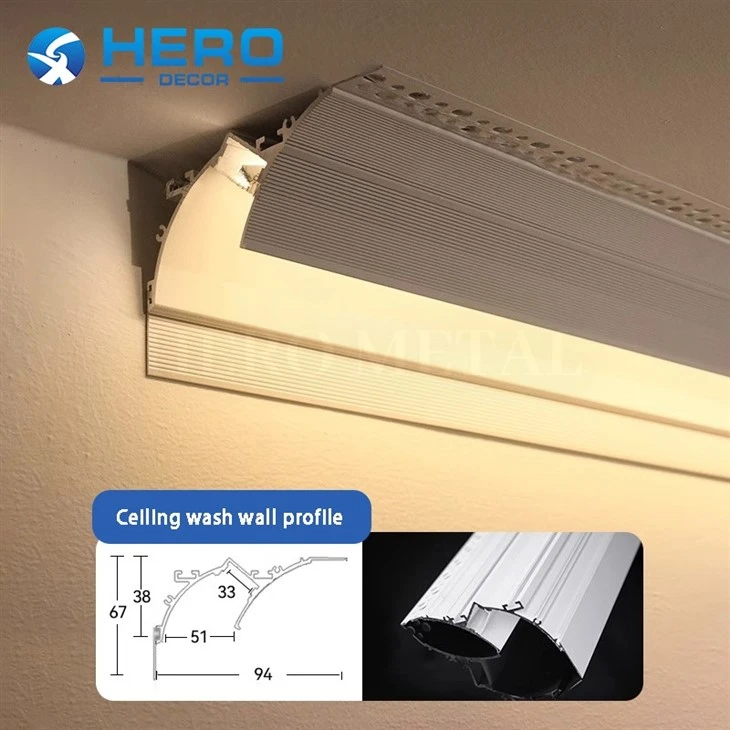 Plaster Ceiling Drywall Led Profile